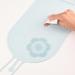 Makeup Cleaning Mat Gentle Silicone Makeup Brush Cleanser Multifunctional Cosmetic Brush Scrubber Mat Pad Effective Cosmetic Cleaning Pads blue - Buy Online on GoSupps.com
