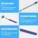 Buy Keboyoe Extendable Back Scratcher - 5 Pieces Stainless Steel Telescopic Handheld Scratchers Portable 20cm to 68cm for Home & Office - Buy Online on GoSupps.com