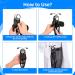 Leather Stethoscope Holder Hip Clip - Black Holster with Inner Pocket & Velcro for Doctors Nurses EMTs | Buy Online - Buy Online on GoSupps.com