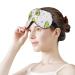 Cute Avocado Floral Sleep Mask - Adjustable Light Blocking Eye Mask for Men & Women | Funny Summer Sleep Shade Cover - Buy Online on GoSupps.com
