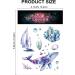 120pcs Ocean Animals Temporary Tattoos for Kids - Waterproof Sea Creatures Shark, Dolphin, Fish - Baby Shower Birthday Party Favor - Buy Online on GoSupps.com