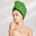 Hair Towel Wrap | Quick-Dry Hair Turban with Button - Perfect for St. Patrick's Day - Buy Online on GoSupps.com