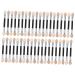 Beavorty Eyeshadow Applicators Foam Flat Makeup 40pcs Professional Useful Portable Makeup Tools Eyeshadow Cosmetics Prom Cosmetics Eye Shadows Brush