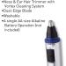 Nose Hair Trimmer for Men - Ear & Facial Hair Removal Clipper Water Resistant with Dual Edge Blades - Buy Online on GoSupps.com
