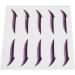 Stickers Colorful Reusable Waterproof Self Adhesive Stickers for Weddings Dance Parties - Buy Online on GoSupps.com