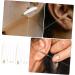 IWOWHERO 16Pcs Ear Cleaner Kit with Handles and Soft Plume Tips Portable Earwax Removal Tools for Ear Cleaning and Wax Build-up Removal Lightweight and Practical for Family Use - Buy Online on GoSupps.com