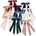 New 2025 Double Layer Ribbon Bow Long Satin Bows Barrettes Hair Accessories Webbing Braid Hair Duckbill Clip Hairpin for New for Jewelry Fashion Accessories Creative Gift - Buy Online on GoSupps.com