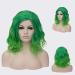 Buy Winry Green Briefly Waselia Wig for Women - Charming Green Hair Color for Parties Halloween Cosplay & Carnival | 35cm Length - Buy Online on GoSupps.com