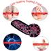 QIEYSUPE Tourmaline Slimming Health Socks - 3 Pairs, Foot Massage & Self-Heating, Acupressure Therapy, Warm & Cold-Resistant - Buy Online on GoSupps.com