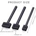 3pcs 5mm Prong Punch Tool Set for Leather Craft - Circular Cut Lacing Stitching Chisel DIY Kit - Buy Online on GoSupps.com