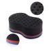 Nicoone 2 PCS Hair Sponge Brush - Large Holes for Hair Twists Afro Coils & Curls | Perfect for Home & Barber Use - International Shipping Available - Buy Online on GoSupps.com