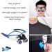 Magnifier 3.5X 420mm Dental Surgery Magnifying Glass Binocular Loupe handsfree Headband Magnifier with Led Headlights with Handy Carry Case for Hobby Electricians Jewelers - Buy Online on GoSupps.com
