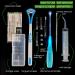Airgoesin Professional Tonsil Stone Remover Tool with LED Light - Stainless Steel Oral Care & Irrigation Syringe - Blue Tongue Cleaner Scraper - Buy Online on GoSupps.com