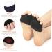 Holibanna 4 Pairs Open Toe Socks | Elegant Sandals & Forefoot Socks for Men - Comfortable & Stylish Slipper Socks for All Occasions - Buy Online on GoSupps.com