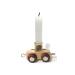 Colorful letting train |Colorful locomotive - colored wagons |Assemble the desired name |Holzzeisenbahn |Ebyreo Name of wood |Personalizable |Also as a set (wagon candle) 17 wagon candle