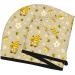 Hair Towel Wrap with Button Quick Drying Towel Turban & Cute Bee Gnomes Design for Effortless Hair Care - Buy Online on GoSupps.com