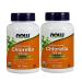 Now Foods Chlorella 500 mg 200 Tablets (Pack of 2)