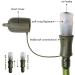 2-3L Hydration Bladder | Leak Proof Water Reservoir for Hiking Backpack | BPA-Free Hydration Pack Replacement for Camping & Cycling | Military Green 2-3L - Buy Online on GoSupps.com