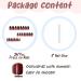 Shop BABALAL Halloween Press on Nails - Medium Coffin Black Red Goth - 24 Pcs Glossy Ballerina Acrylic Fake Nails for Women & Girls - Buy Online on GoSupps.com