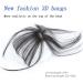 Tixiyu 3D Air Bangs Clip in Fringe Hair Piece Human Hair Hair Topper Extension Invisible Seamless Thin Neat Air Bangs Light Brown - Buy Online on GoSupps.com