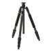 Sirui W-1204 4-Section Waterproof Carbon Fiber Tripod, 33.1lbs Capacity, 65" Maximum Height, Gray (6913)