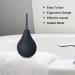 SKHAOVS Enema Bulb Douche Kit - Reusable Silicone Nozzle, Comfortable 160ml Capacity - for Men and Women - Includes Cleaning Brush (Black) - Buy Online on GoSupps.com