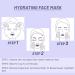 Niacinamide Sheet Mask Niacinamide & Hyaluronic Acid Face Mask Set Hydrating Face Mask Evens Skin Tone Face Masks Skincare Face Masks Beauty For Dehydrated Dull and Tired Skin 5PC - Buy Online on GoSupps.com