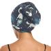 ZZAEO Cute Cat Astronauts Space Float Sleep Cap | Double Layer Satin Bonnet for Women - Buy Online on GoSupps.com