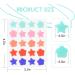 LuckyOpt Hydrocolloid Dressing Acne Patch 2Pieces(40Dots) Star Face Pimple Patches to Absorbs Oil Moisturizes Calms & Relieves Acne First Aid for Covering Bacne and Pimples (multicolor) - Buy Online on GoSupps.com