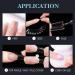 Gelike Ec Quadrat Full Cover Nageltips - Soft Gel Fake Nails 550 Pieces Clear Medium Pre-Buff PMMA Resin for DIY Nail Art & Salon Use 12 Sizes - Buy Online on GoSupps.com