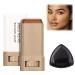1 Pi ce B ton de fond de teint avec 1 houppette noire triangulaire s rum boosted Skin Tint Balm - Fond de teint hydratant solide