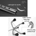 Walking Stick/Crutches Lightweight Aluminum Alloy Stick with Ergonomic Sponge Handle 10 Height Levels Adjustable for Elderly Men or Women with 4-Leg Anti-Slip Base in Green Anti- Journey - Buy Online on GoSupps.com