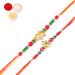 Ghasitaram Gifts Rakhi for Brother Rakhis Online - Set of 2-6043 and 6059 Rakhi Threads