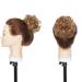 SEGO Curly Bun Hairpiece - Hair Tie Knot Extensions 30g Coffee Brown 27# | Messy Updo Accessories - Buy Online on GoSupps.com
