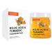 Turmeric Kojic Acid Cleansing Pads | Exfoliating & Brightening Turmeric Face Scrub Pads | Natural Skincare for Skin Lightening & Clear Radiant Skin | Daily Facial Cleansing Pads (white 50pcs) white 30 Count (Pack of 1)