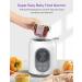 Nuliie 6-in-1 Baby Bottle Warmer with Smart Temperature Control - BPA-Free Food Warmer & Defroster for Breastmilk/Formula - White - Buy Online on GoSupps.com