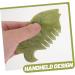Frcolor 2-Pack Gua Sha Jade Head Massager Combs - Portable Scalp Massage Tools for Relaxation & Hair Care - Buy Online on GoSupps.com