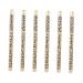 HAPINARY 6 Pcs Long Lasting Eyebrow Pencils Double Ended Eyebrow Pencil Brow Gel Brow Brush Uk Brown Wooden