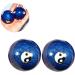 Beavorty Hand Massage Baoding Balls - Stress Relief & Fitness | Ceramic Blue 2pcs Set for Hand Training - Buy Online on GoSupps.com