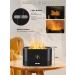 Colorful Flame Diffuser - Noiseless 7-Color Essential Oil Humidifier 180ml Upgraded Fire Design Auto Shut-Off for Home & Room - Buy Online on GoSupps.com