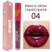 Diamond Glitter Matte Lipstick Set 3 Long Lasting Waterproof Liquid Lipsticks for Women | Best Gift Set for Shining Lips - Buy Online on GoSupps.com