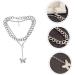 CALLARON 1pc Butterfly Necklace Necklaces A Necklace Neck Decor Pendant Alloy Neck Chain Grace Woman Decorate - Buy Online on GoSupps.com