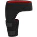 Yosoo Groin Support Wrap - Adjustable Thigh Compression for Hip Joint & Sciatic Nerve Pain Relief - Men and Women Black - Buy Online on GoSupps.com