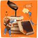 Michel et Augustin Gourmet Chocolate Cookie Squares - Milk Chocolate & Caramel - 15 Individually Wrapped European Shortbread Cookies - 4.9 oz Pack - Buy Online on GoSupps.com