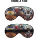 Sports Ball Print Double-Sided Eye Mask | Soft Light Blocking Sleep Aid | Enhance Sleep Quality - Buy Online on GoSupps.com