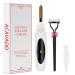 Heated Eyelash Curler Electric Eyelash Curler 3 Heating Mode Super Fast Heating Naturally Lashes Curling Anti-Burn Eyelid Innovative ARC Design Perfect Fit Lash Type-C Fast Charging Pure White