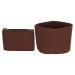 Felt Money Exchange & Storage Bag - Organize Your Handbag with Zippered Barrel Design - Buy Online on GoSupps.com