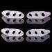 4 x Silicone Toe Separators for Little Toe Correction & Bunion Protection - Hallux Valgus Relief - Buy Online on GoSupps.com