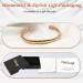 Vicmag Copper Magnetic Bracelet for Women Men - Adjustable Size, Ultra Strength Magnets, 99.9% Solid Pure Copper - Braided Tricolour Design - Gift Box Included - Buy Online on GoSupps.com
