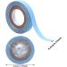 2PCS 0.8CM*3Yard Blue Tape Double Sided Adhesive Roll for Lace Front Wigs - Salon Quality Sticky Tape for Hair Extensions - Buy Online on GoSupps.com